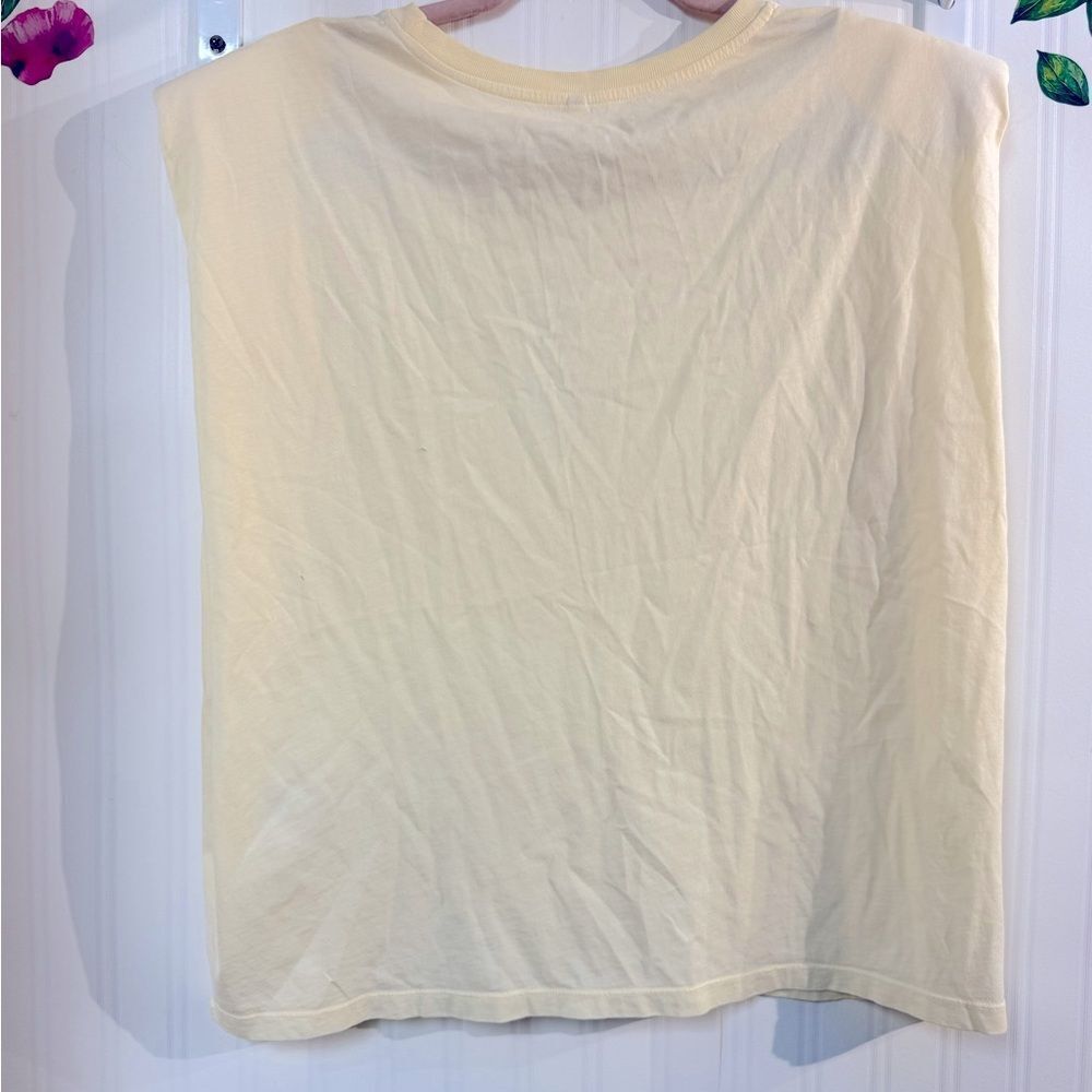 NWT BELLEROSE Sleeveless Muscle T-Shirt Sz 1‎ - Picture 2 of 8
